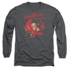 Image for A Nightmare on Elm Street Long Sleeve T-Shirt - Freddy Circle