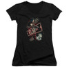 Image for A Nightmare on Elm Street Girls V Neck T-Shirt - Elm St