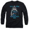 Image for Jaws Long Sleeve T-Shirt - Boat in Mouth