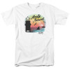 Image for Jaws T-Shirt - Amity Island Sunset