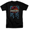 Image for Jurassic Park T-Shirt - Lightning Logo