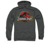 Jurassic Park Hoodie - Stone Logo