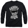 Image for The Three Stooges Long Sleeve T-Shirt - Grumpy Moe