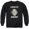 Image for The Three Stooges Crewneck - Legalize Shemp