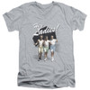 Image for The Three Stooges V-Neck T-Shirt Hey Ladies