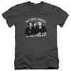 Image for The Three Stooges V-Neck T-Shirt Hello Again