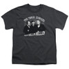 Image for The Three Stooges Youth T-Shirt - Hello Again