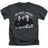 Image for The Three Stooges Kids T-Shirt - Hello Again