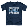 Image for The Three Stooges Toddler T-Shirt - Three Squares