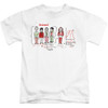 Image for Big Bang Theory Kids T-Shirt - Bazinga Equation