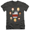 Image for Big Bang Theory V-Neck T-Shirt Emojis