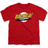 Image for Big Bang Theory Youth T-Shirt - Bazinga