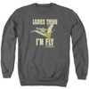 Image for The Land Before Time Crewneck - I'm Fly