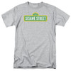 Image for Sesame Street T-Shirt - Sesame Street Logo on Grey