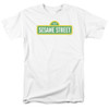 Image for Sesame Street T-Shirt - Sesame Street Logo on White