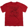 Image for Sesame Street Youth T-Shirt - Group Crunch