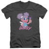 Image for Sesame Street V-Neck T-Shirt Flat Abby