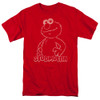 Image for Sesame Street T-Shirt - Studmuffin on Red