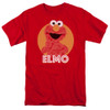 Image for Sesame Street T-Shirt - Elmo Scribble on Red