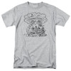 Image for Sesame Street T-Shirt - Simple Street on Grey