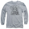 Image for Sesame Street Long Sleeve T-Shirt - Simple Street on Grey
