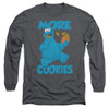 Image for Sesame Street Long Sleeve T-Shirt - More Cookies