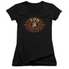 Image for Sun Records Girls V Neck T-Shirt - Sun Ray Rooster