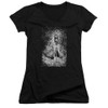 Image for Corpse Bride Girls V Neck T-Shirt - Bird Dissolve
