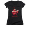 Bruce Lee Girls V Neck T-Shirt - the Shattering Fist