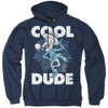 Image for The Year Without Santa Hoodie - Cool Dude on Navy