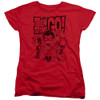 Image for Teen Titans Go! Woman's T-Shirt - Team Up