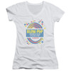 Image for Tootsie Roll Girls V Neck T-Shirt - Blow Pop Label
