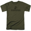 Image for U.S. Marine Corps T-Shirt - Distressed Logo