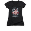 Bruce Lee Girls V Neck T-Shirt - Inner Fury