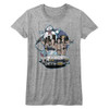 Image for The Real Ghostbusters Girls T-Shirt - Bustin' Buddies on Gray