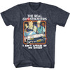 Image for The Real Ghostbusters Heather T-Shirt - Busters & Ecto1