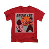 Bruce Lee Kids T-Shirt - Comic Panel