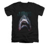 Jaws V-Neck T-Shirt - Terror in the Deep