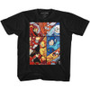 Image for Mega Man Robot Panels Youth T-Shirt