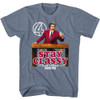 Image for Anchorman Heather T-Shirt - Stay Classy Logo