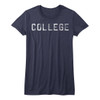 Image for Animal House Girls T-Shirt - Distress College