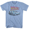 Image for Back to the Future Heather T-Shirt - Future DeLorean