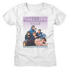 Image for The Breakfast Club Girls (Juniors) T-Shirt - Outline Logo