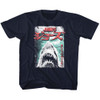 Image for Jaws Worn Japanese Poster Youth T-Shirt