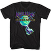 Image for Killer Klowns From Outer Space T-Shirt - Earth and Hand in Neon