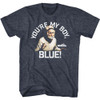 Image for Old School Heather T-Shirt - Boy Blue