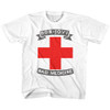 Image for Bon Jovi Bad Medicine on White Youth T-Shirt