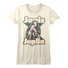 Image for Janis Joplin Girls T-Shirt - Distressed Janis