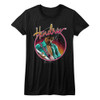 Image for Jimi Hendrix Girls T-Shirt - Circle