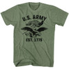 Image for U.S. Army Heather T Shirt - The Union Must and Shall Be Preserved